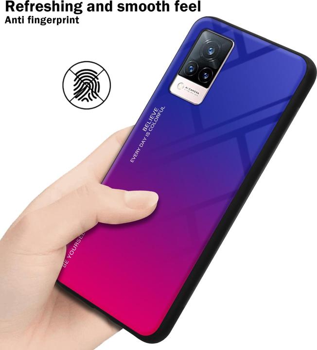 Immagine prodotto Cadorabo Manicotto per vetro in TPU a 2 colori (Vivo V21)