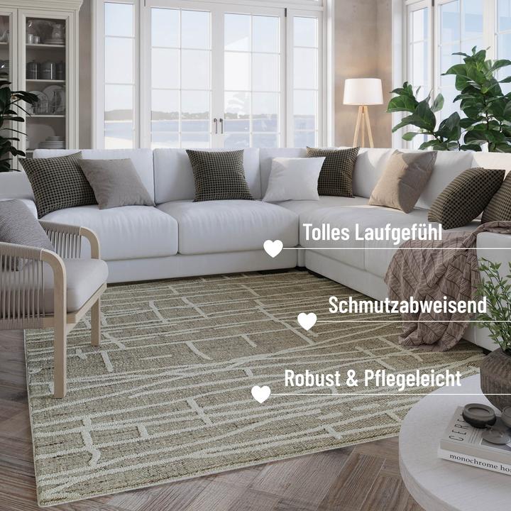 Immagine prodotto Wecon Home Kurzflorteppich Hamptons TWENTYFIVE (80 x 230 cm)
