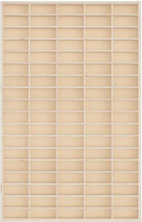 Produktbild VidaXL Wandvitrine Hängevitrine Sammlervitrine Sammlerkasten mit 90 Fächern