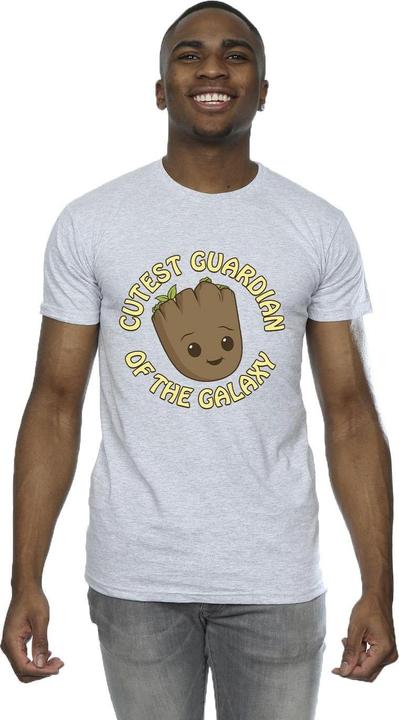 Actual product image Mens I Am Groot Cutest Guardian T-Shirt (L)