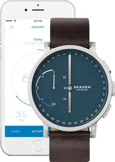 Productafbeelding Skagen Hagen aangesloten (Hybride klok, Analoog horloge, 42 mm)