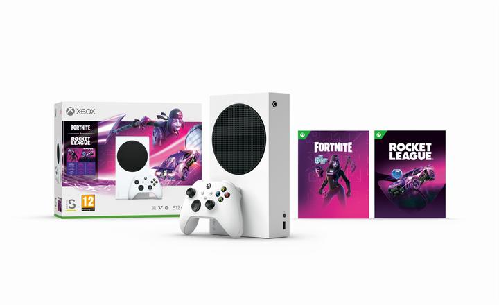 Produktbild Microsoft Xbox Series S – Fortnite + Rocket League Bundle