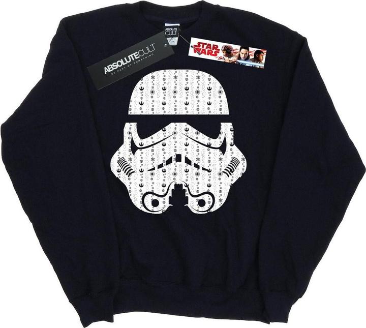 Immagine prodotto Star Wars Christmas Stormtrooper Helmet Felpa Ragazzi (128)