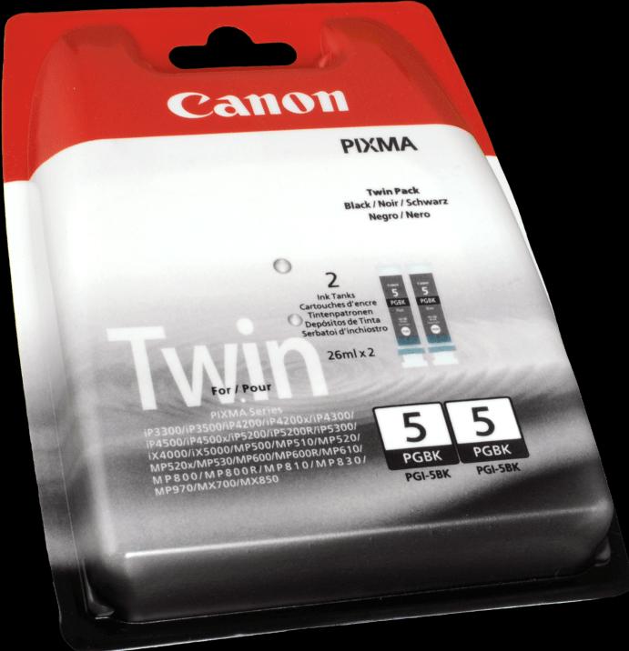 Produktbild Canon PGI-5BK 2er Pack (BK)