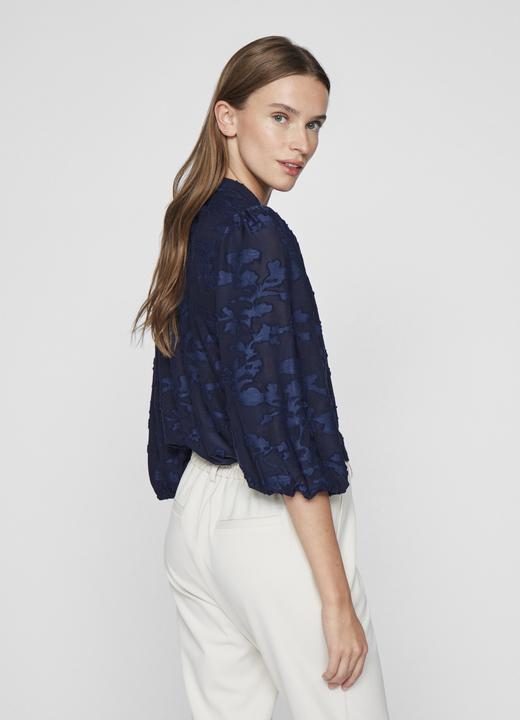 Actual product image Vila Tie neck top with 3/4 sleeves (M)