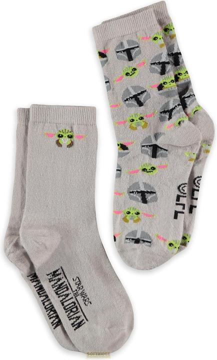 Produktbild The Mandalorian Crew Kids Socks (2Pack) (2er Pack, 35, 38)