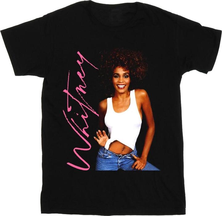 Immagine prodotto Whitney Houston Whitney Smile Maglietta Uomo (5XL)