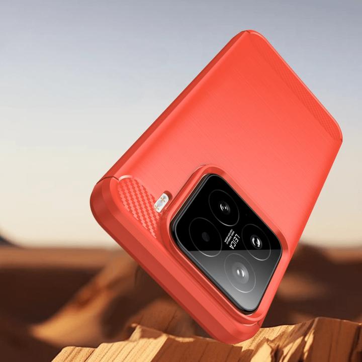 Actual product image Cover-Discount Xiaomi 15 - Metall Carbon Look Hülle (Xiaomi 15)
