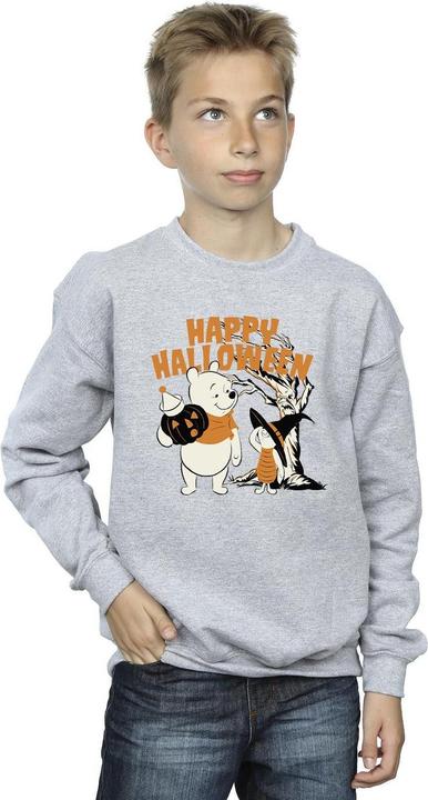 Actual product image Disney Boys Winnie The Pooh And Piglet Happy Halloween Sweatshirt (152, 158)