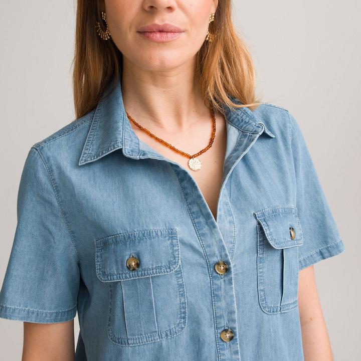 Immagine prodotto Anne Weyburn Abito dritto in denim con maniche corte (50)