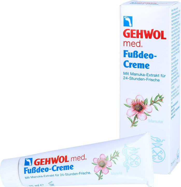 Actual product image Gehwol med foot deodorant cream (Foot cream & foot gel, 75 ml)
