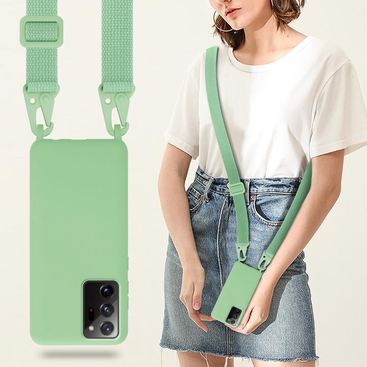 Produktbild Cadorabo TPU Cover Handy Kette Liquid (Samsung Galaxy Note 20+)