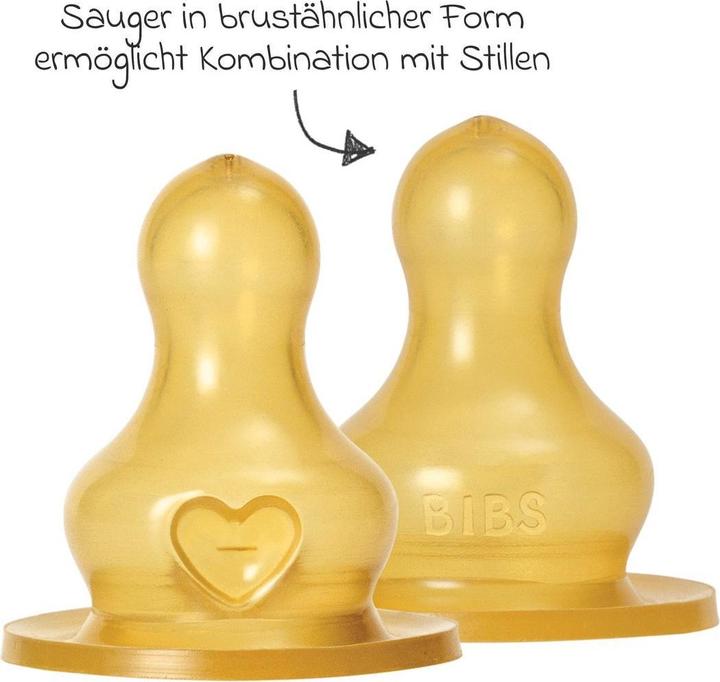Image du produit Bibs Anti-Colic Tétine Latex Slow Flow 2 pièces