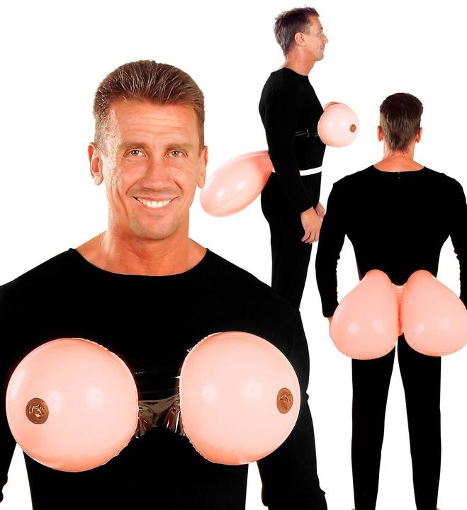 Image du produit Widmann Aufblasbarer Busen und Po
