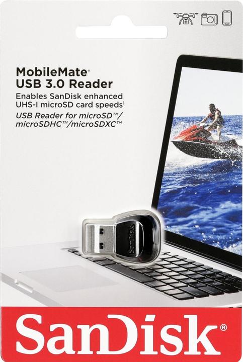 Actual product image SanDisk Mobilemate microSD USB Reader (USB 3.0)
