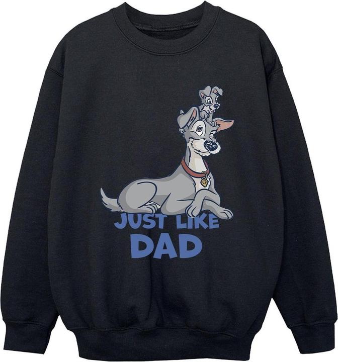 Immagine prodotto Disney Lady And The Tramp Just Like Dad Felpa Ragazzi (128)