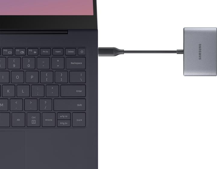 Actual product image Samsung Multiport Adapter (USB-C, 3 Ports)