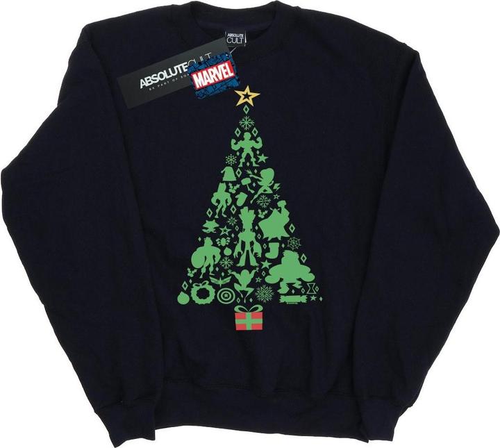 Image du produit - Sweat AVENGERS CHRISTMAS TREE - Homme (XXL)