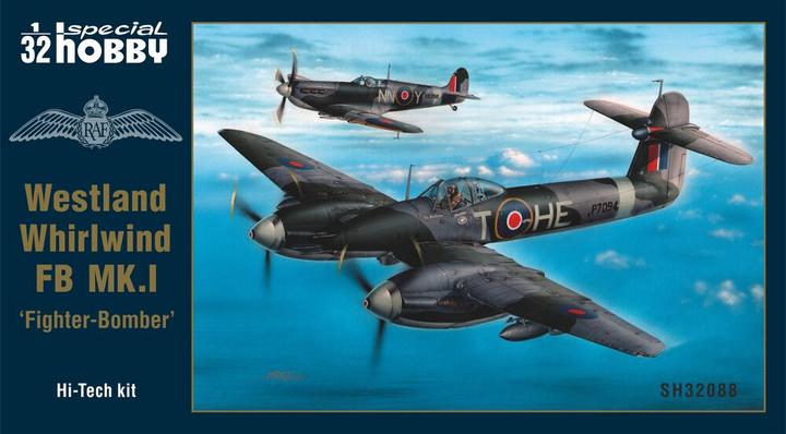 Actual product image Special Hobby Westland Whirlwind FB MK.I 'Fighter-Bomber' Hi-tech kit 1/32