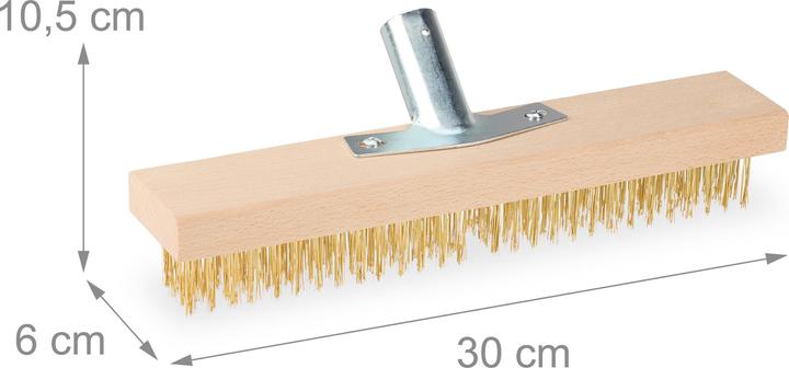 Actual product image Relaxdays 2x wire brushes (2 pcs.)
