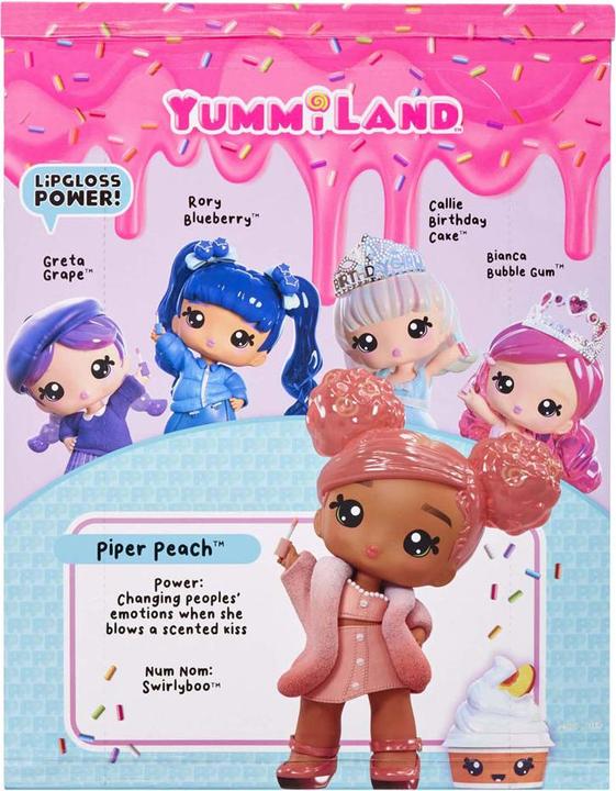 Image du produit MGA Yummiland Grande Poupée + Animal gloss - Piper Peach