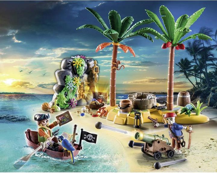 Immagine prodotto Playmobil 70962 Isola del tesoro dei pirati con scheletro (70962, Pirati Playmobil)