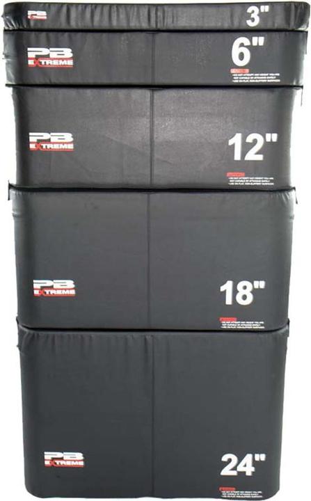 Perform Better PB Extreme Soft Plyo Box schwarz