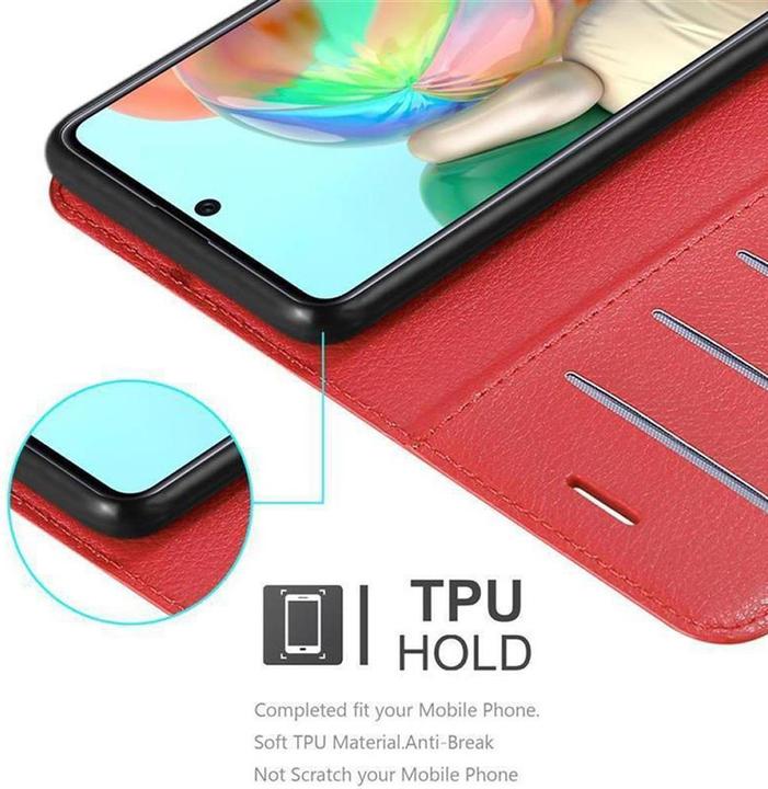 Actual product image Cadorabo Book with stand function cover (Samsung Galaxy M40s)