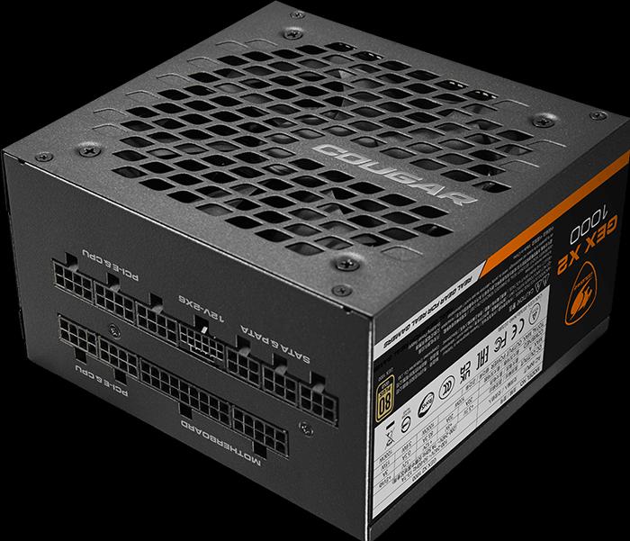 Image du produit Cougar Alimentation ATX GEX X2 - 1000W (Noir) (1000 W)
