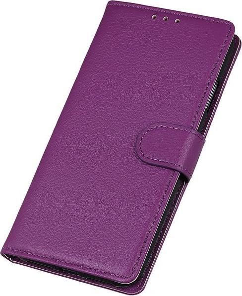 Actual product image MU Classic Litchi Leather Bookcover Series (Nokia 1.4)