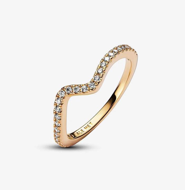 Produktbild Pandora Funkelnde Welle Ring (52)