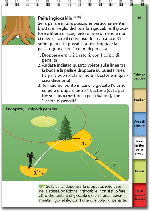 Actual product image Guida rapida alle regole del golf 2023-2026 (Italian, Yves C. Sound That, 2023)