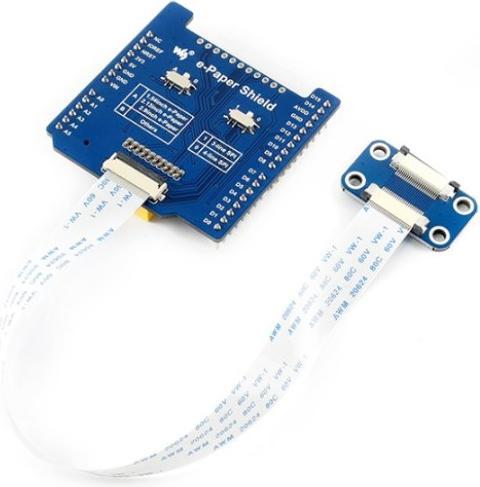 Produktbild WaveShare Universal Raw Driver e-Paper Shield für Arduino und NUCLEO