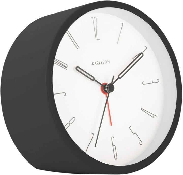 Actual product image Karlsson iron alarm clock belle numbers