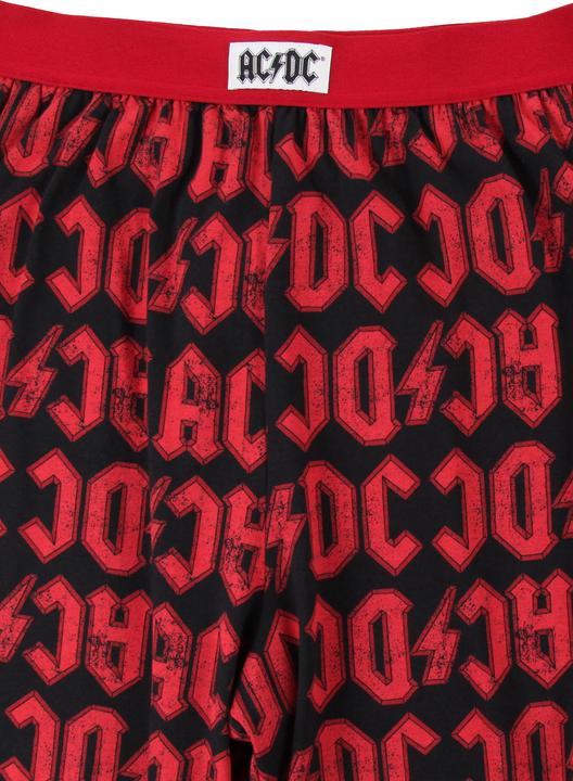 Immagine prodotto Recovered AC/DC Distressed Logo Black Pantoloni da salotto L (L)