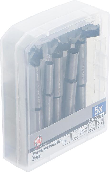 Immagine prodotto BGS Punta Forstner impostata (25 mm, 20 mm, 30 mm, 15 mm, 35 mm)