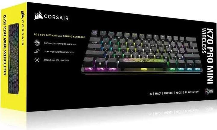 Produktbild Corsair Clavier Gaming K70 Pro Mini Wireless (Eng. Int., Kabellos)