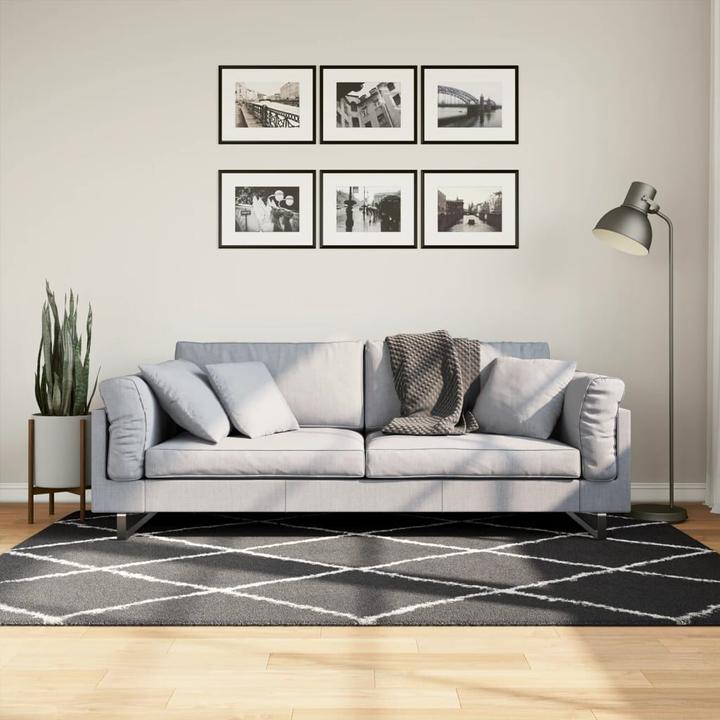 Image du produit VidaXL Tapis Shaggy haut velours Moderne (200 x 140 cm)
