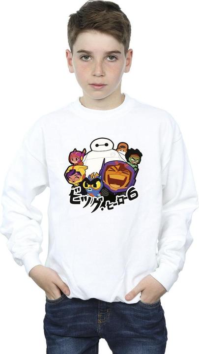 Immagine prodotto Disney Big Hero 6 Baymax Group Manga Felpa Ragazzi (116)