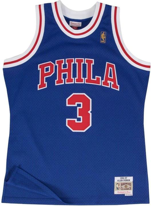 Immagine prodotto Mitchell & Ness Maglia NBA Philadelphia 76ers Allen Iverson Swingman 2.0 Uomo (XL)
