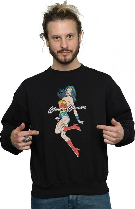 Immagine prodotto Wonder Woman Jump Felpa Uomo (XL)