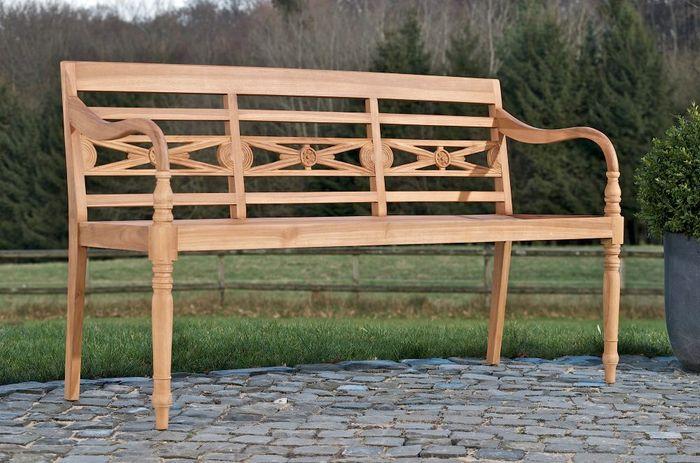 Image du produit Swisshandel24 Banc en teck Maryland V2 170 cm, teck