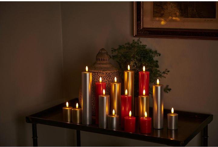 Produktbild Sirius LED-Kerze Sille Exclusive 5 cm x 20 cm, Gold (1 x)