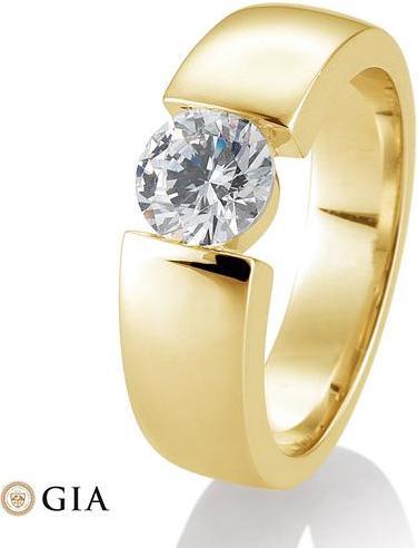 Actual product image Breuning Ring tension 0.80-1.50 ct. (52, 585/14 K Gold)