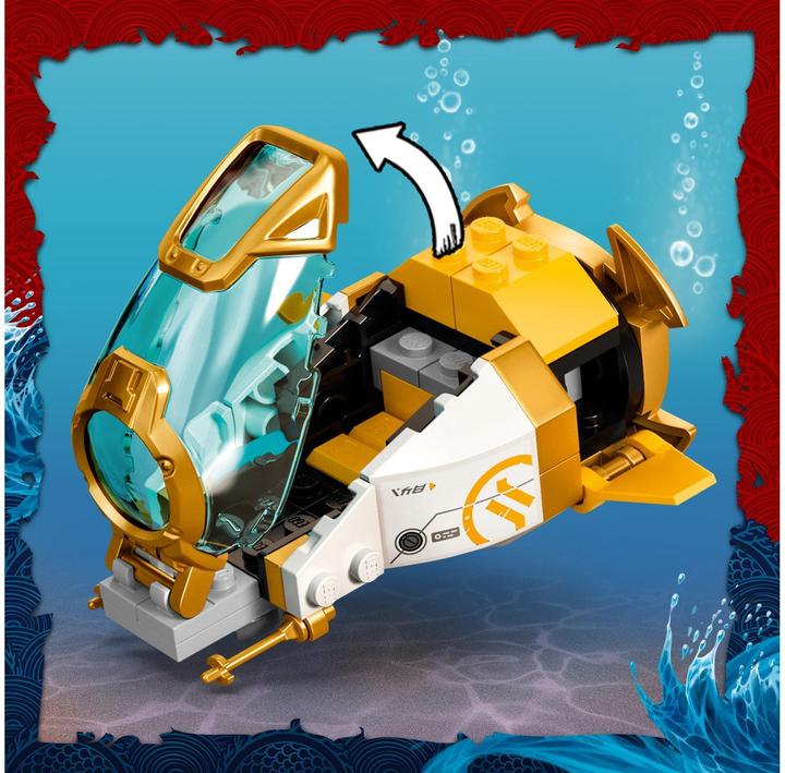Actual product image LEGO Ninjago 71754 Water Dragon (71754, LEGO Ninjago)