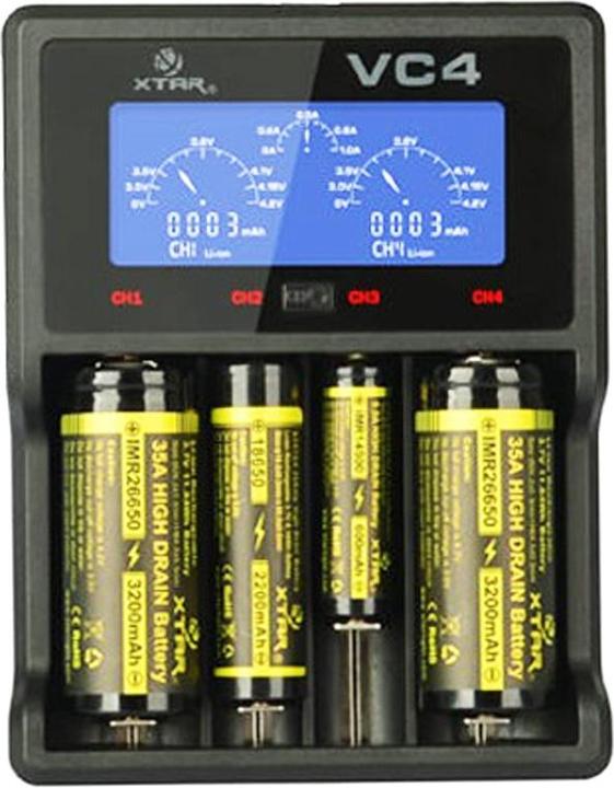 Image du produit Fenix Pile CR123A et chargeur rapide (8 pcs, CR123A, 760 mAh, Piles rechargeables + chargeur)