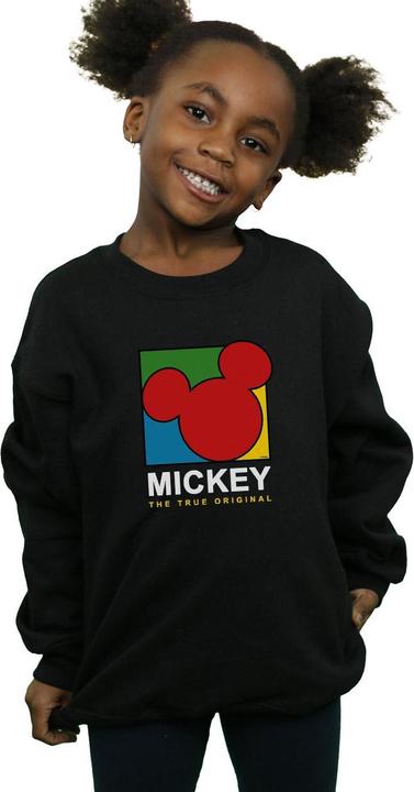 Actual product image Disney Girls Mickey Mouse True 90s Sweatshirt (116)