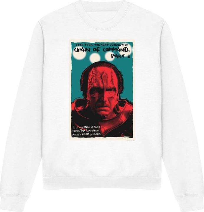 Actual product image Unisex Adult The Next Generation Season 6 Episode 10 Sweatshirt (L)