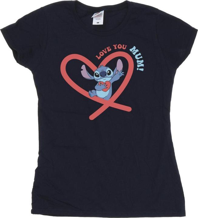 Disney Lilo & Stitch Love You Mum TShirt (XXL)