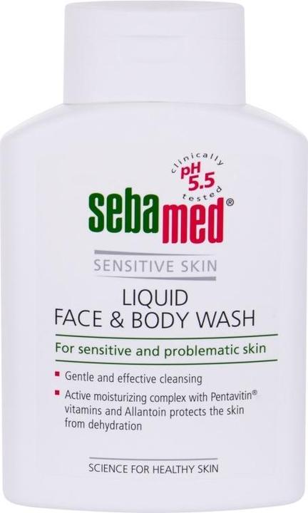 Actual product image Sebamed Sensitive Skin Face & Body Wash (200 ml)